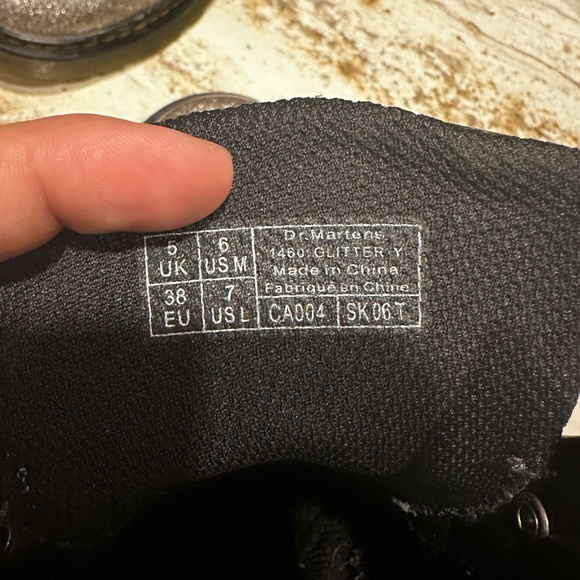 Women’s Glitter Dr Martens - Picture 6 of 7